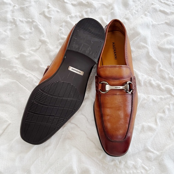 Magnanni Rafa Loafers Size 7 $375 - Picture 8 of 10